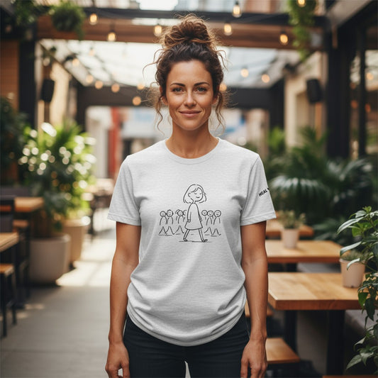 Comfy Loose Fit T-shirt - I shine