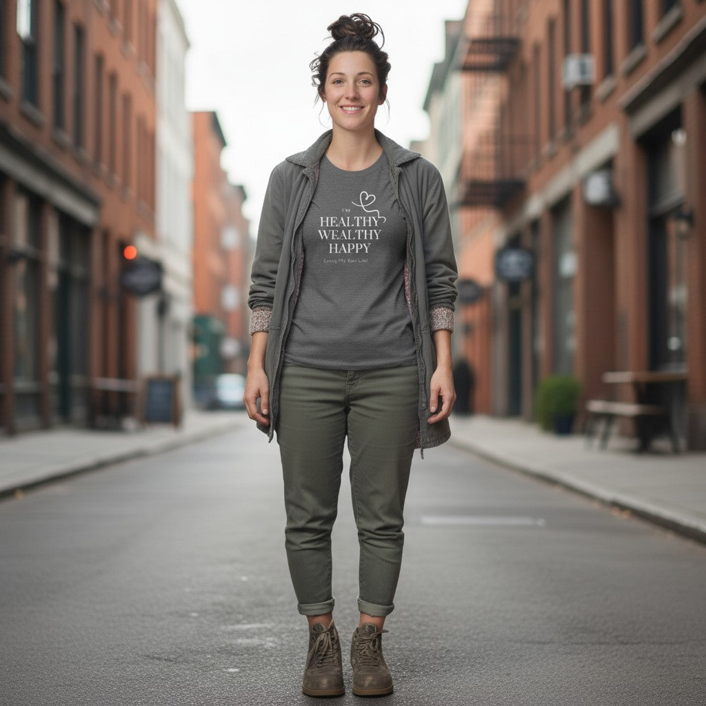 Comfy Loose Fit T-shirt -       I´m healthy