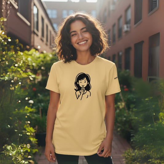 Comfy Loose Fit T-shirt - Stör ej