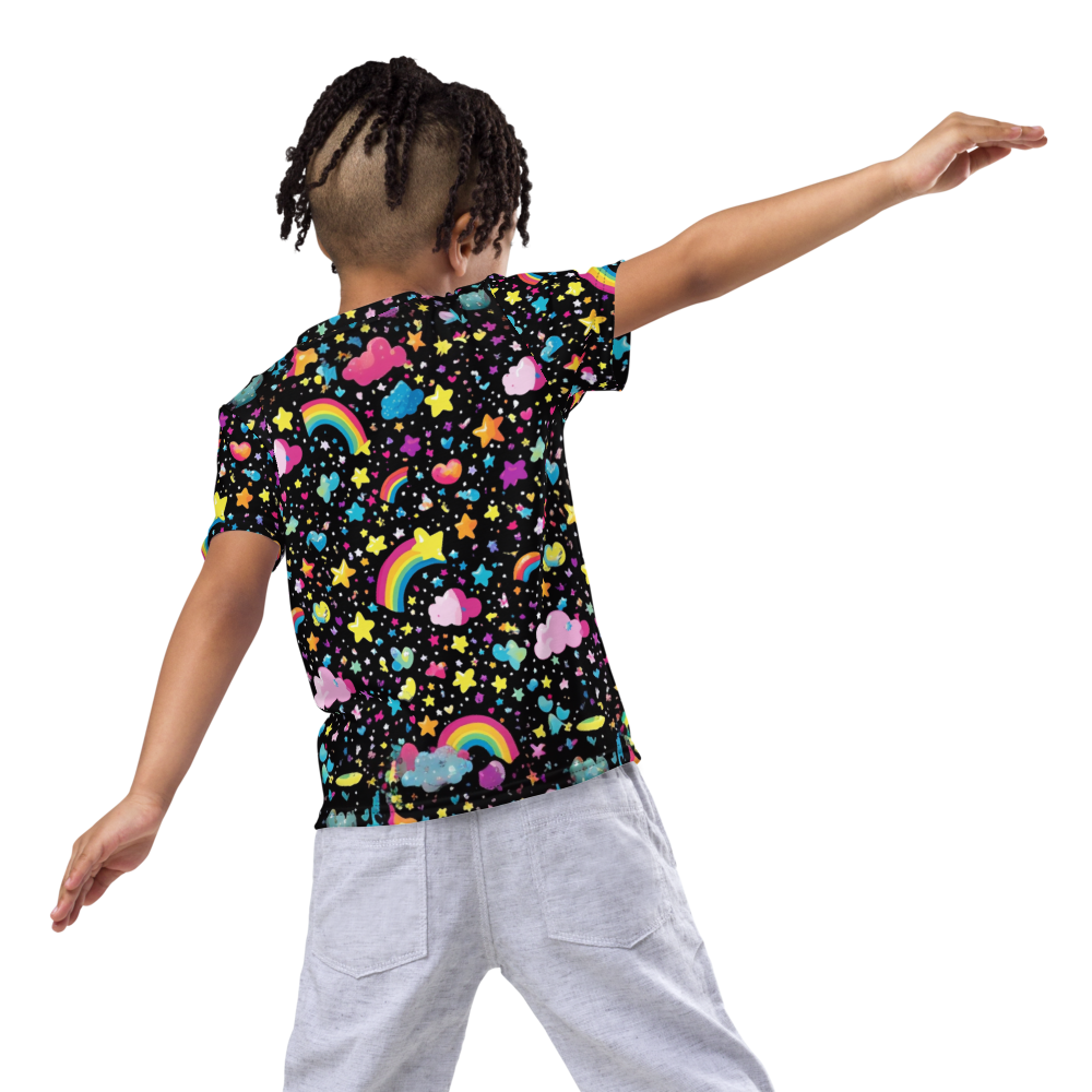 Lekfull och Bekväm T-shirt för Barn - Dreamland Galaxy