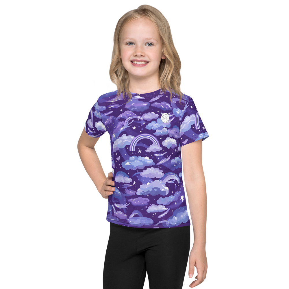 Lekfull och Bekväm T-shirt för Barn - Celestial Dreams