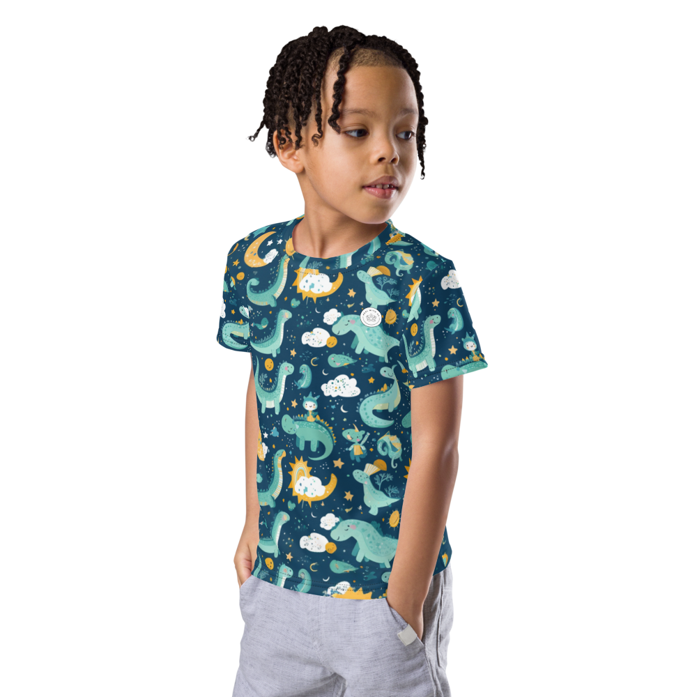 Lekfull och Bekväm T-shirt för Barn - Dino Dreamland