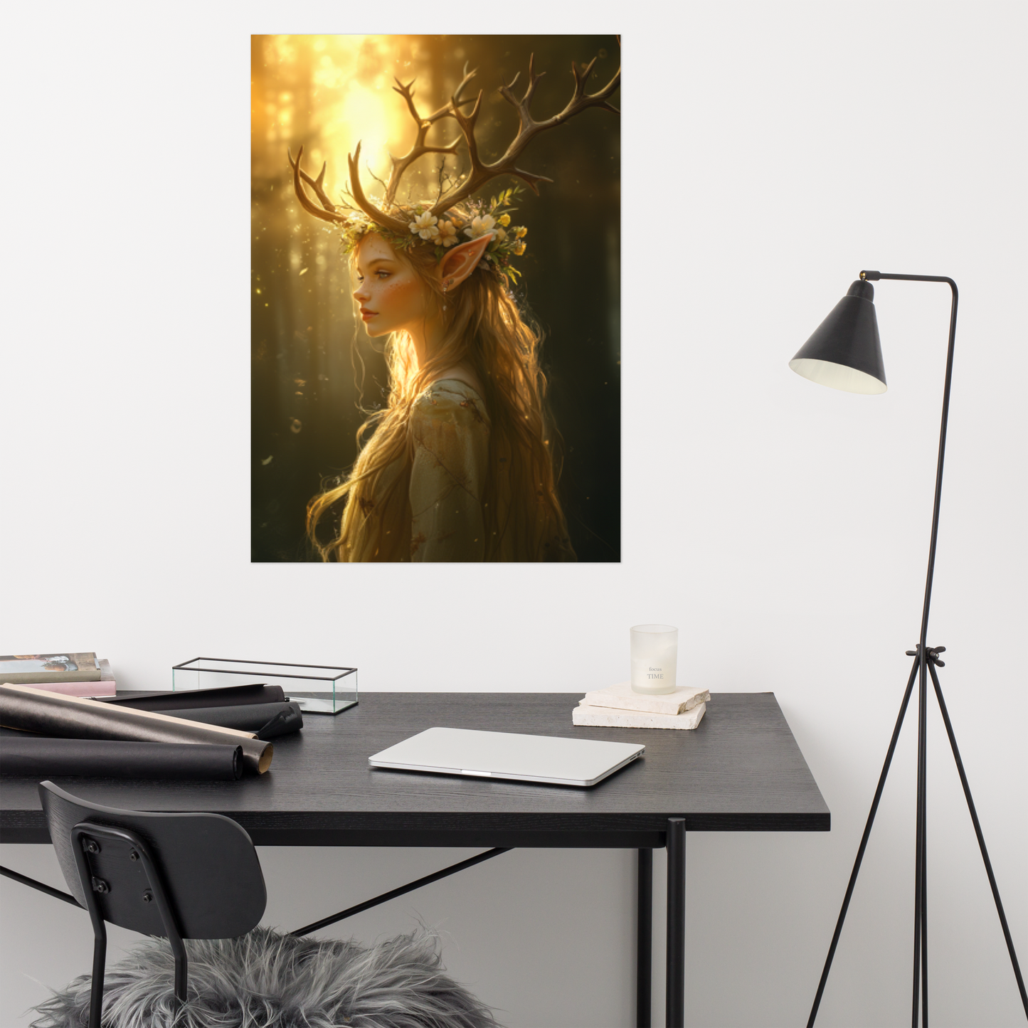 Poster - The Elf of the Enchanted Forest