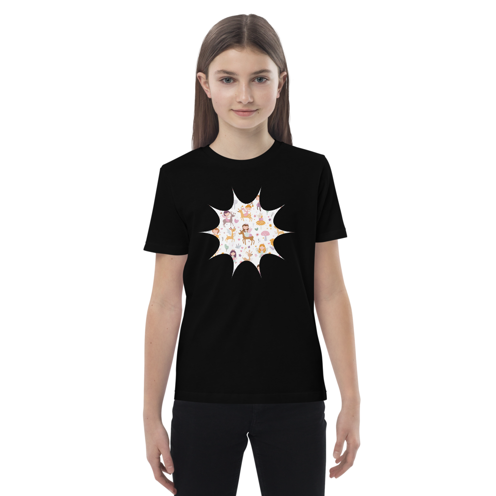 Ekologisk T-shirt Barn - Fairy Forest Adventures