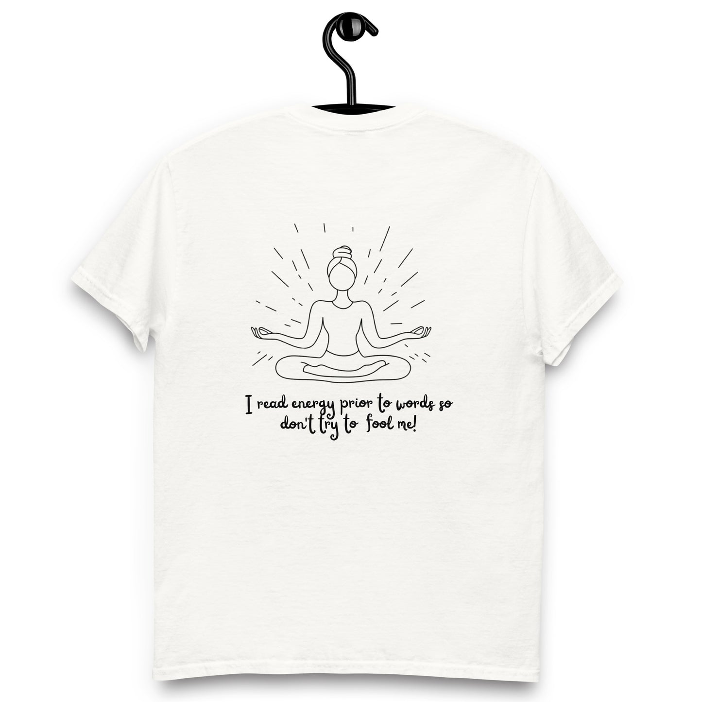 Comfy Loose Fit T-shirt - I read energy