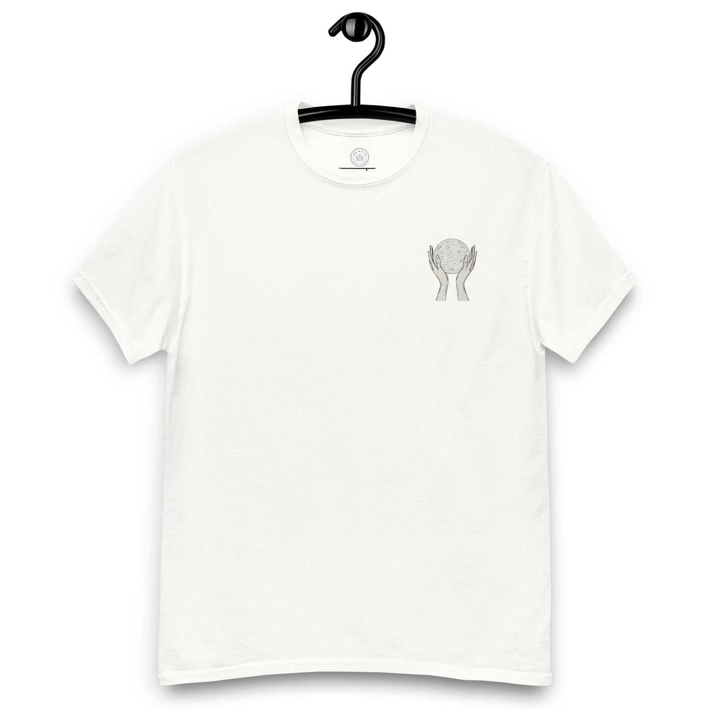Comfy Loose Fit T-shirt - In my hands (broderi)