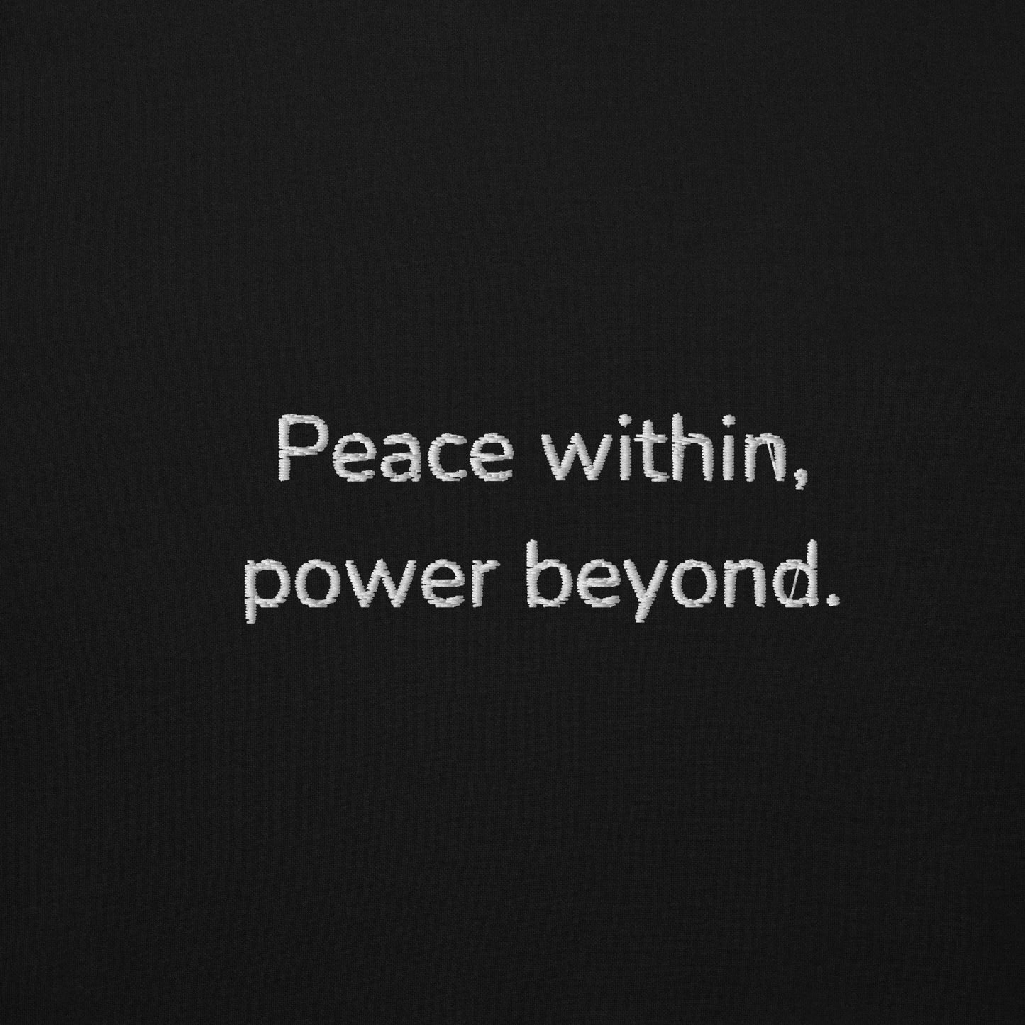 Signature Soft Hoodie - Power beyond (broderi)