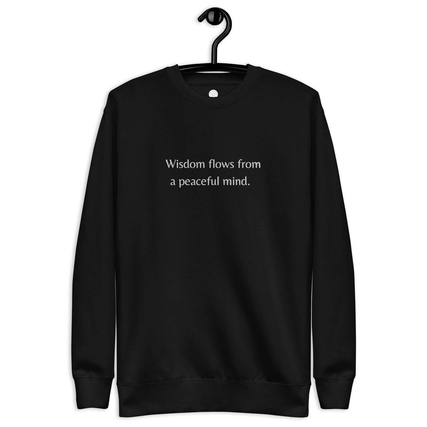 Sweatshirt- Wisdom flows (broderi)