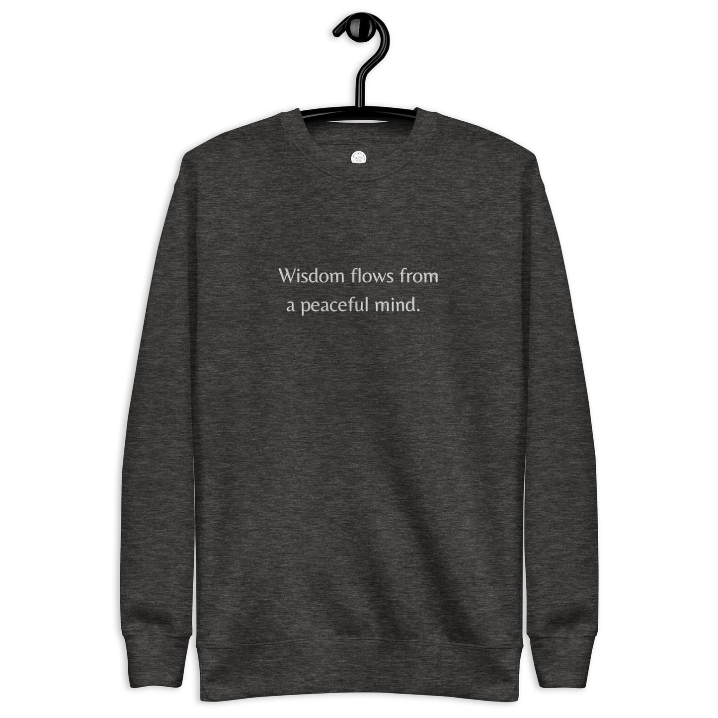 Sweatshirt- Wisdom flows (broderi)