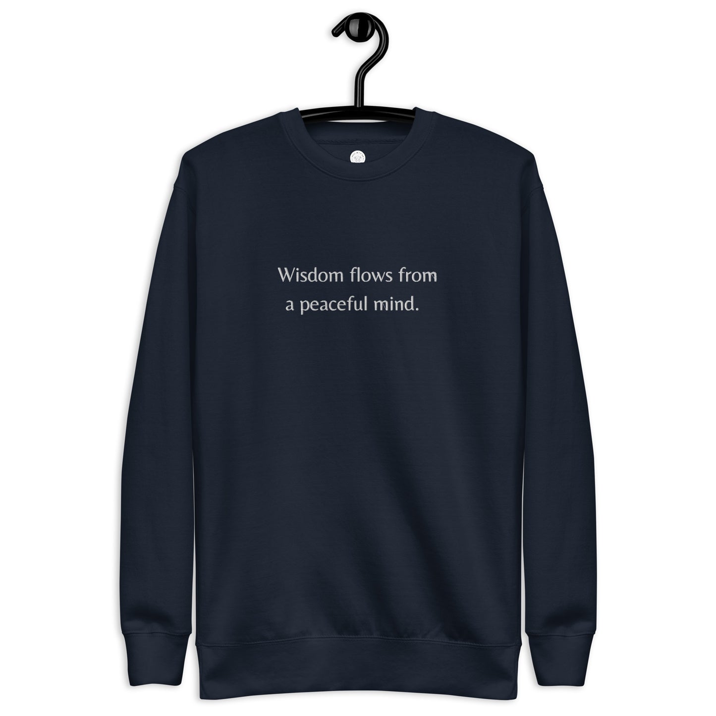 Sweatshirt- Wisdom flows (broderi)