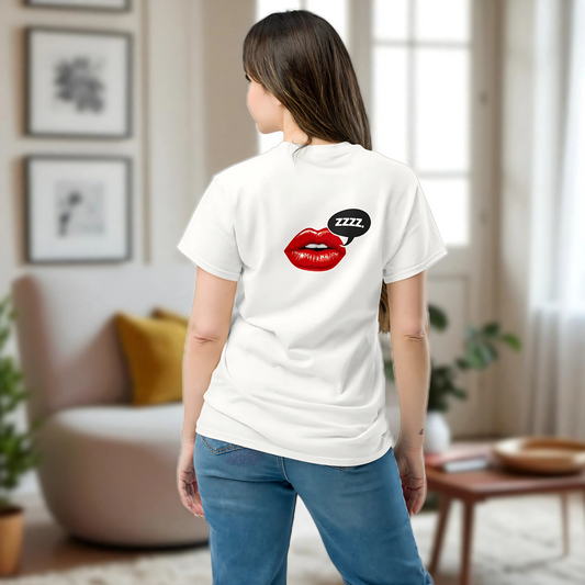 Comfy Loose Fit T-shirt - Zzzzz