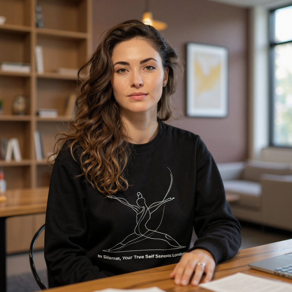 Sweatshirt - In silence