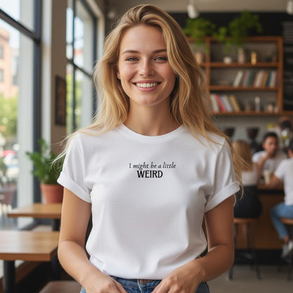 Comfy Loose Fit T-shirt - Weird