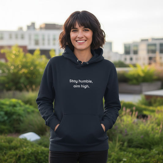 Signature Soft Hoodie - Stay humble (broderi)