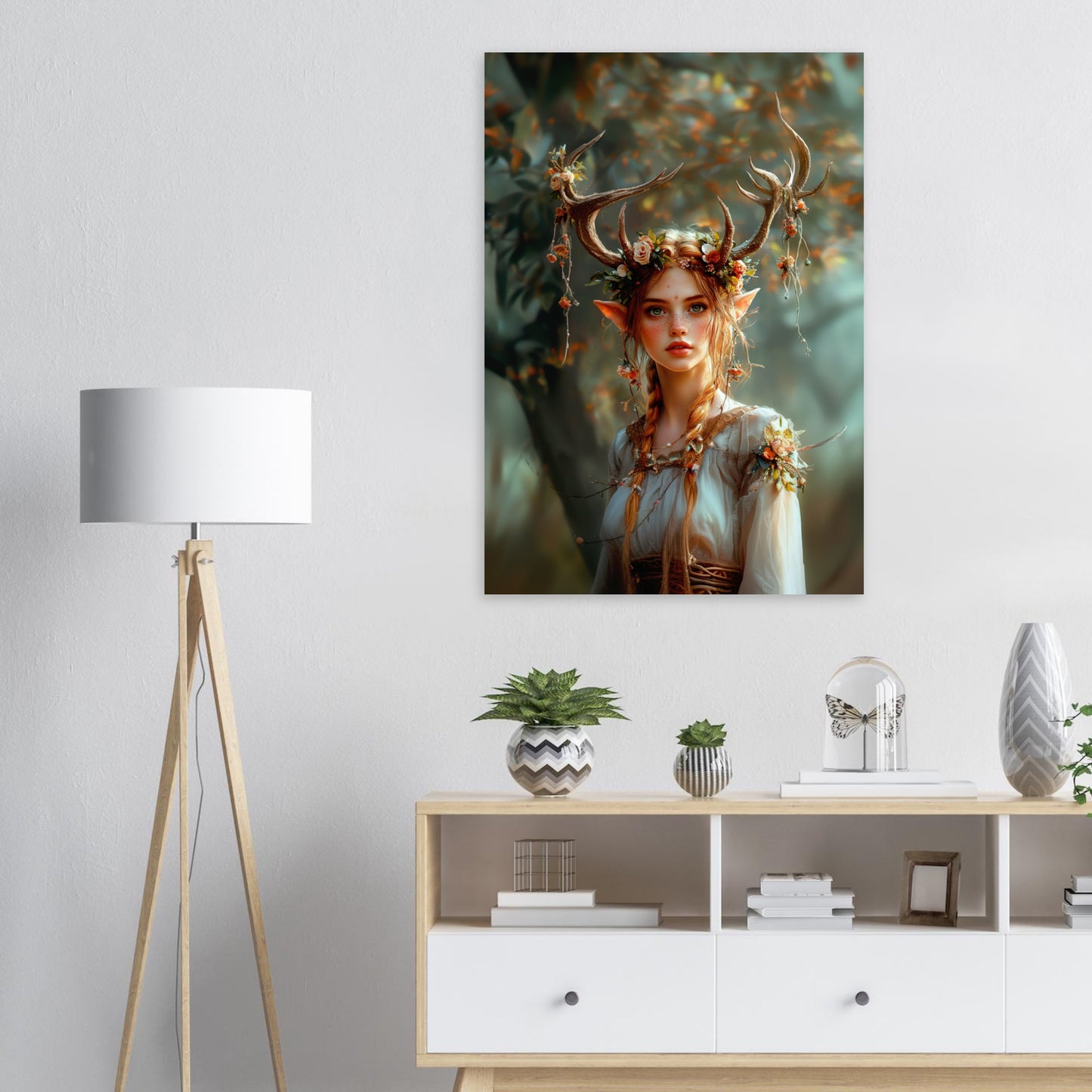 Poster - Flower-Hearted Forest Elf