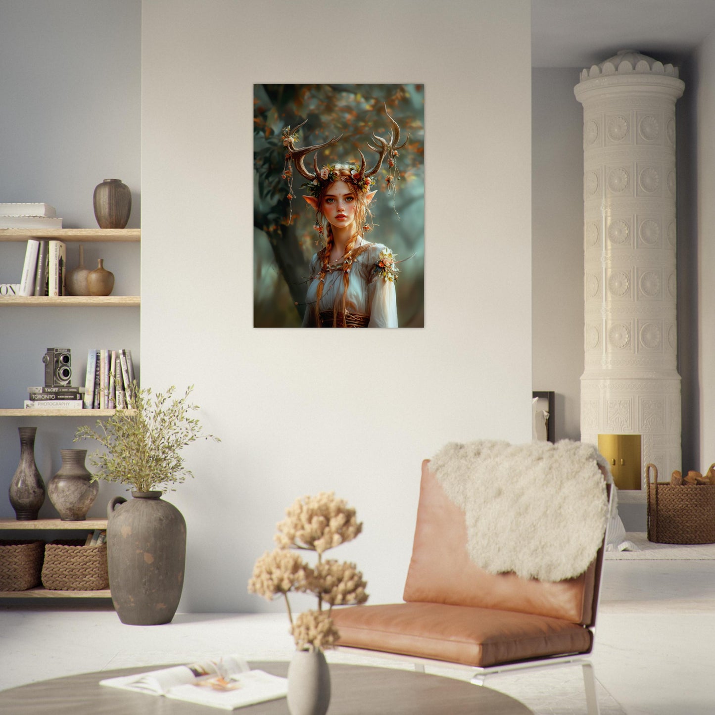 Poster - Flower-Hearted Forest Elf
