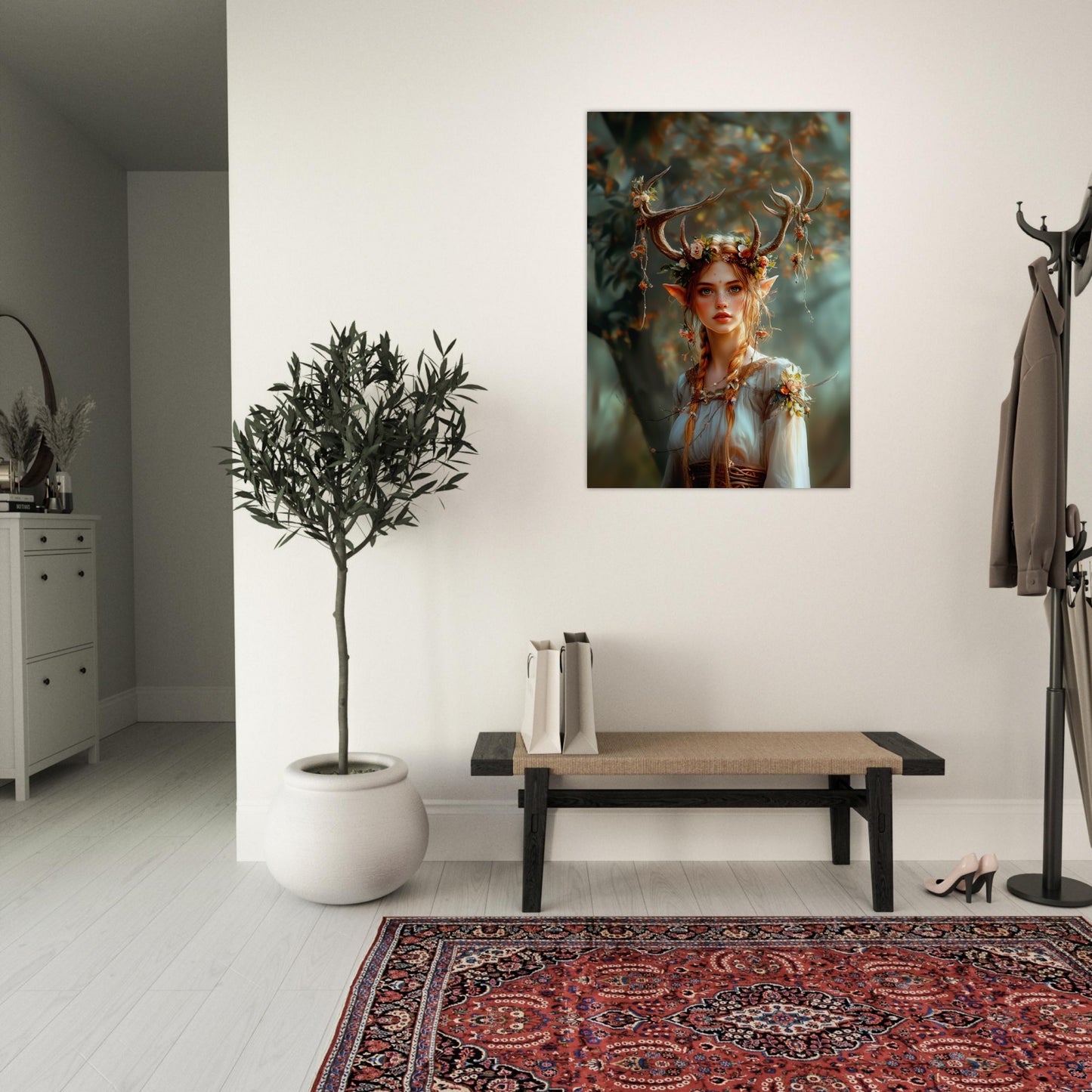 Poster - Flower-Hearted Forest Elf