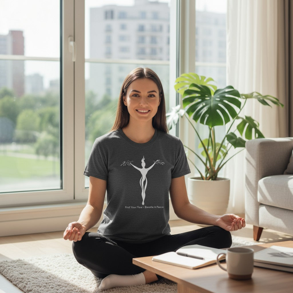 Comfy Loose Fit T-shirt - Find your flow