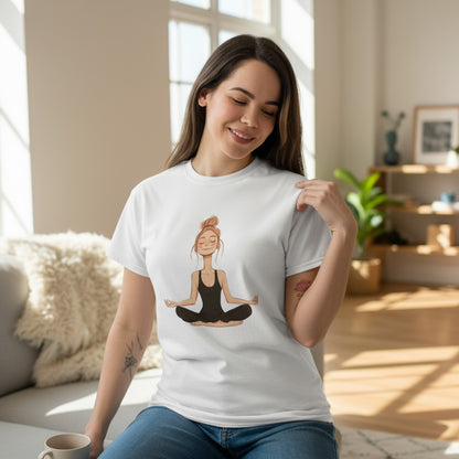 Comfy Loose Fit T-shirt - Yoga