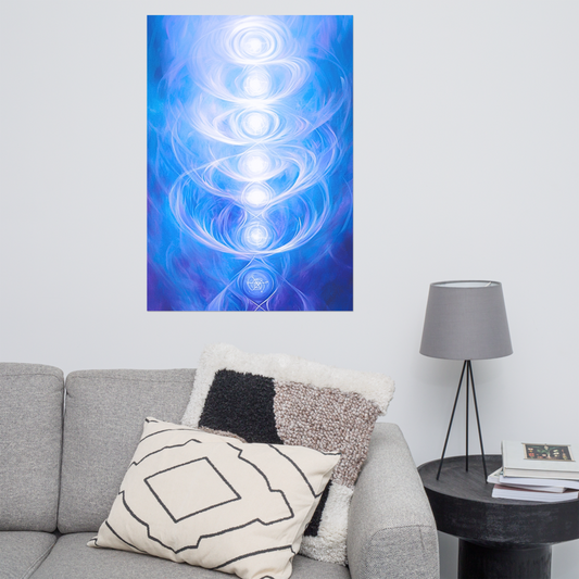 Poster - The Light Journey of the Chakras