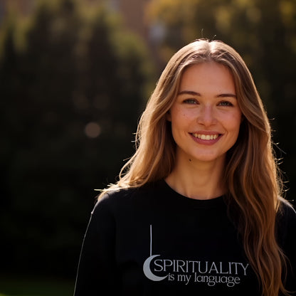 Sweatshirt - My language (broderi)