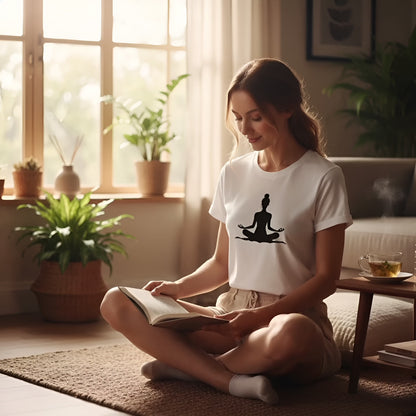 Comfy Loose Fit T-shirt - Yogi