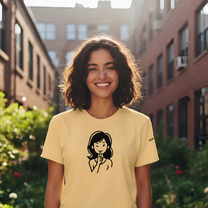 Comfy Loose Fit T-shirt - Stör ej