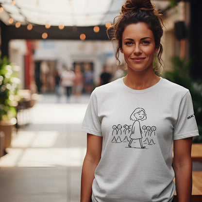 Comfy Loose Fit T-shirt - I shine