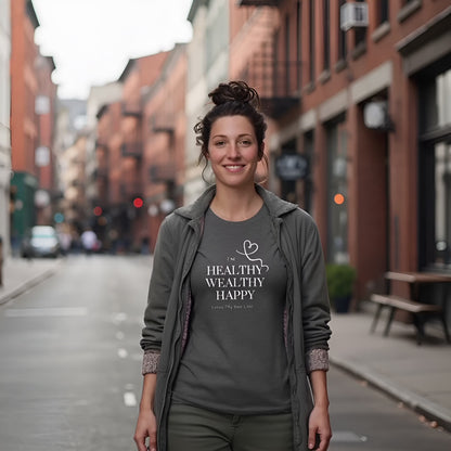 Comfy Loose Fit T-shirt -       I´m healthy