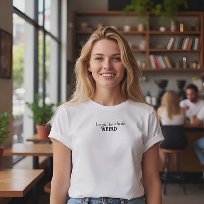 Comfy Loose Fit T-shirt - Weird