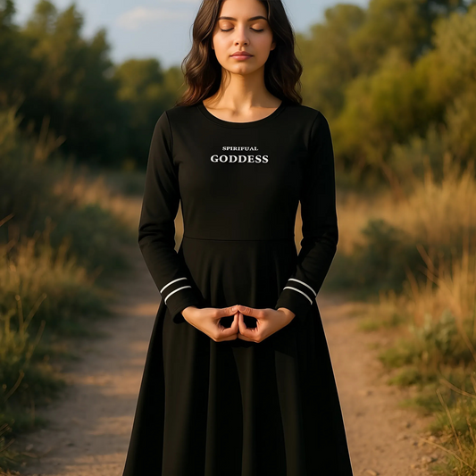 Jerseyklänning - Spiritual Goddess