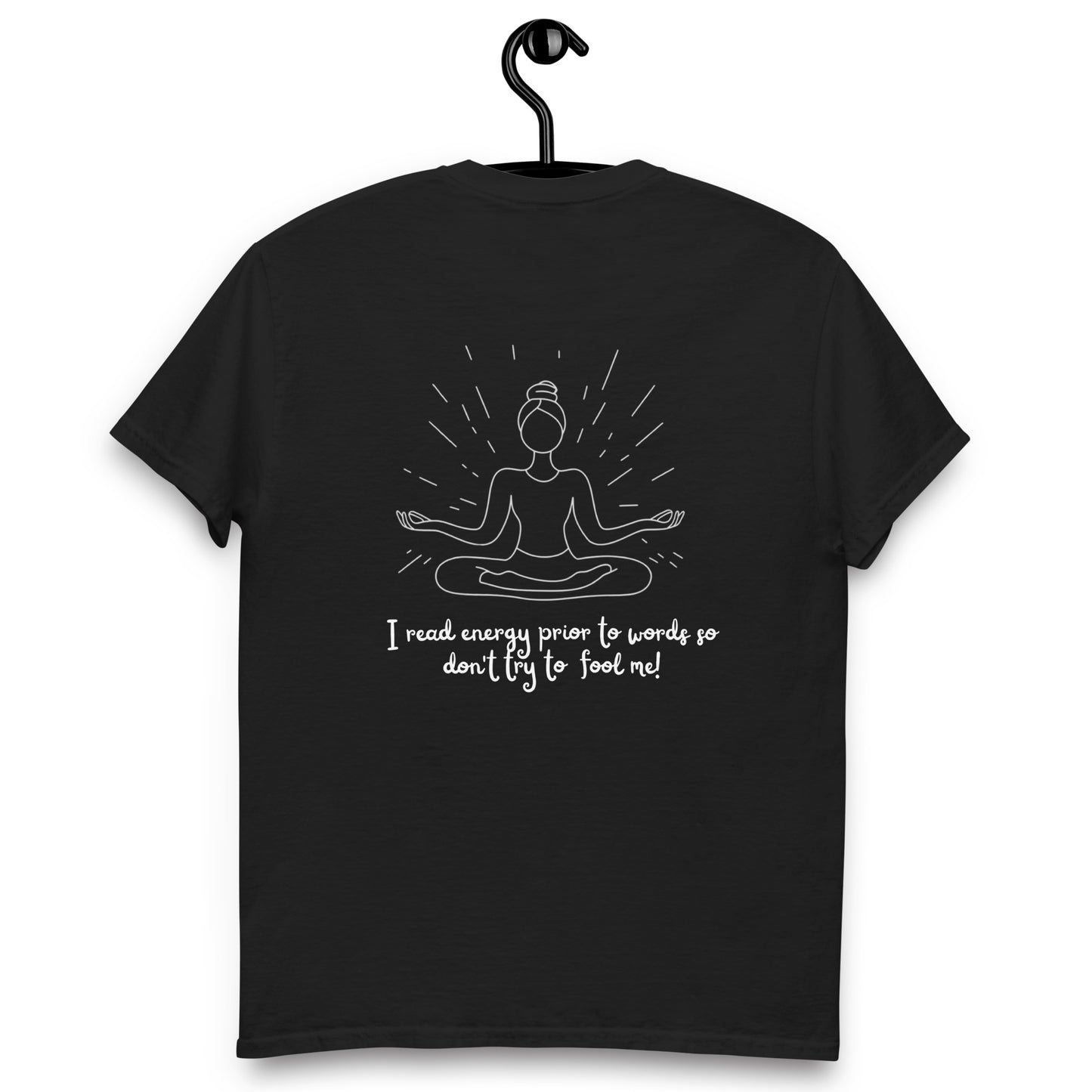 Comfy Loose Fit T-shirt - I read energy