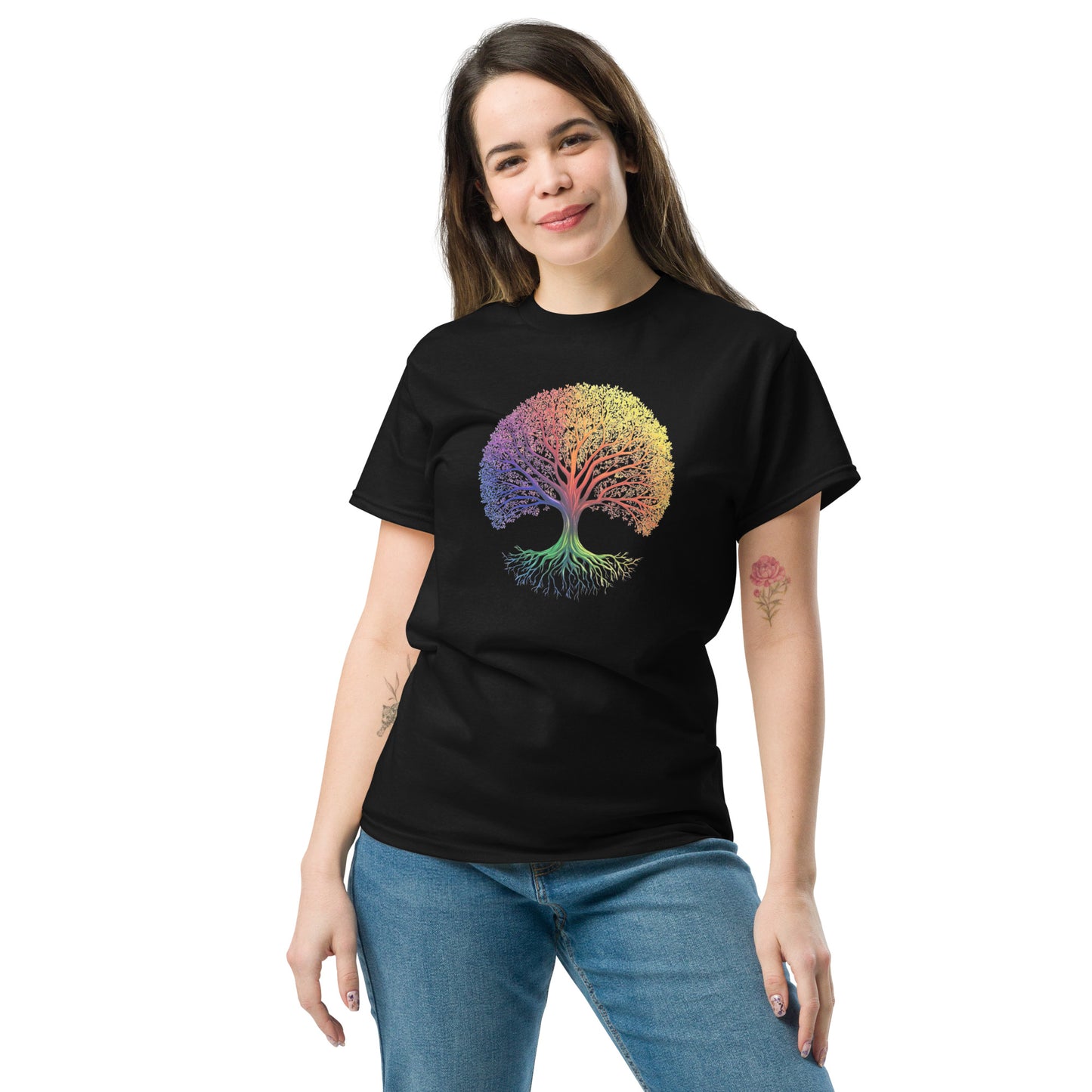 Comfy Loose Fit T-shirt - Tree of life