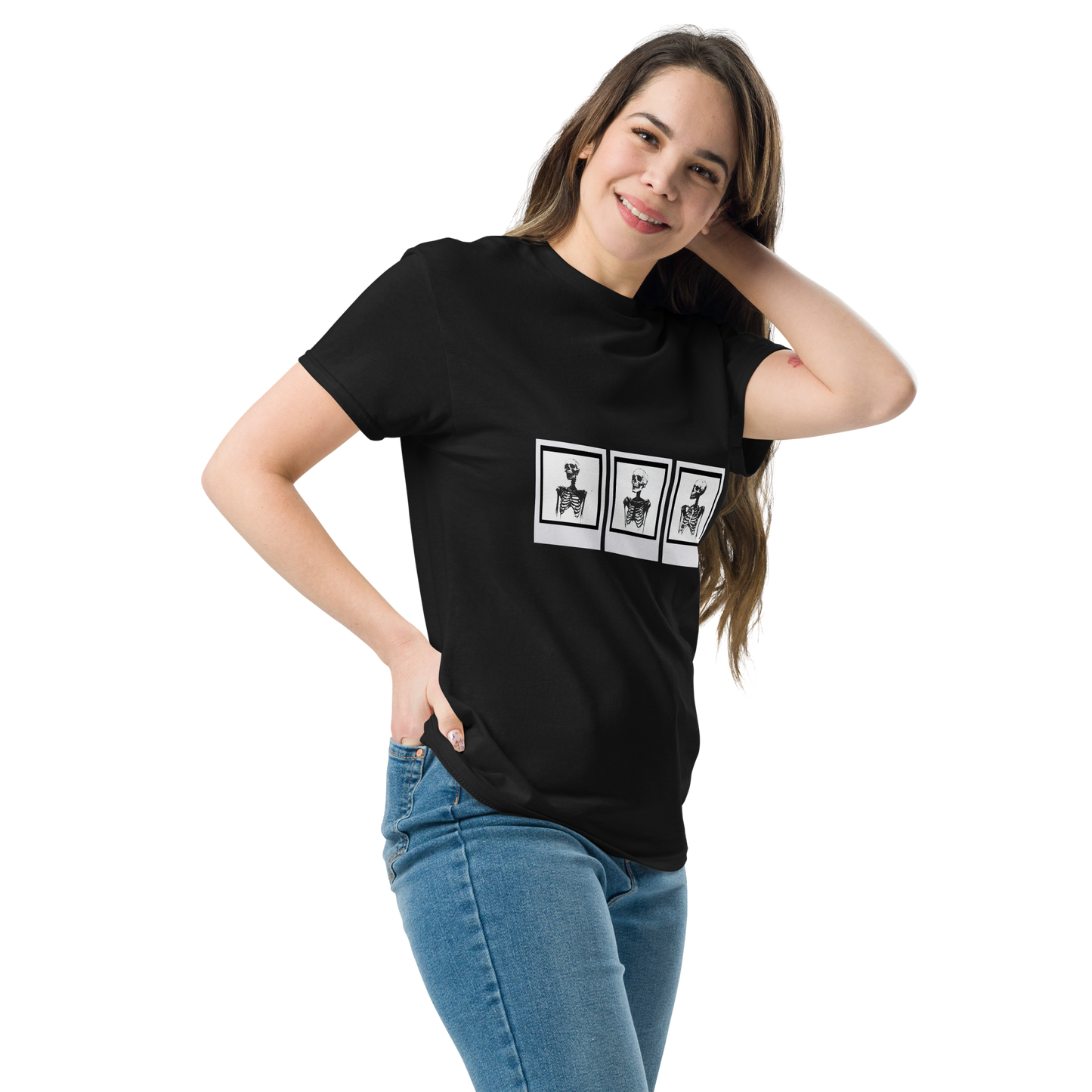 Comfy Loose Fit T-shirt - Ghostly Grin