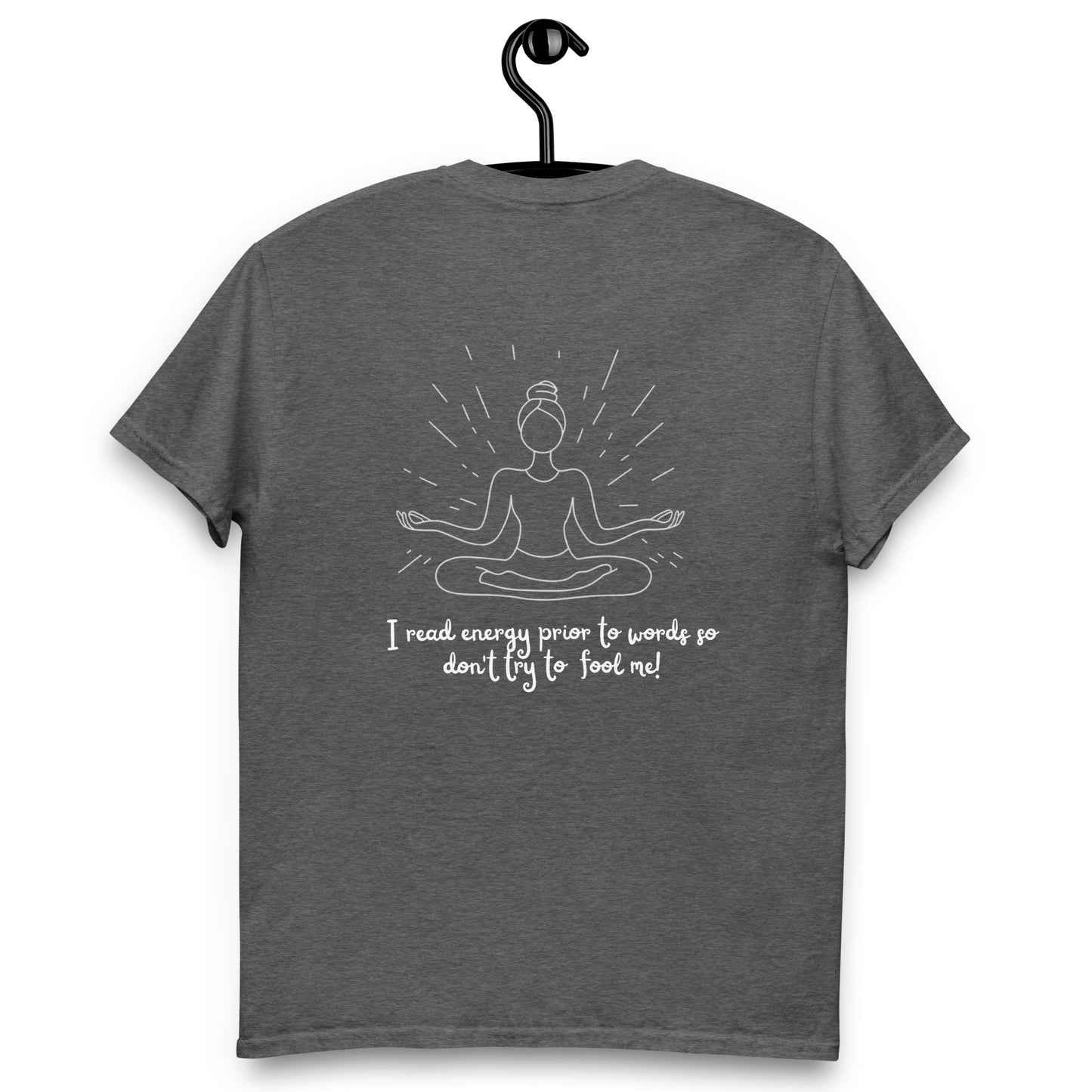 Comfy Loose Fit T-shirt - I read energy