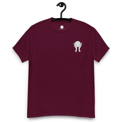 Comfy Loose Fit T-shirt - In my hands (broderi)