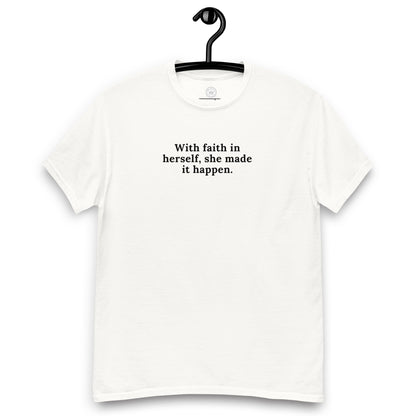 Comfy Loose Fit T-shirt - Faith