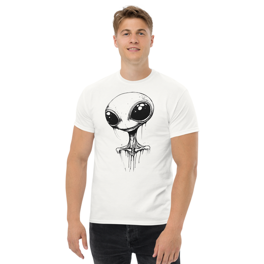 Comfy Loose Fit T-shirt - Spectral Alien