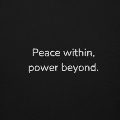 Signature Soft Hoodie - Power beyond (broderi)
