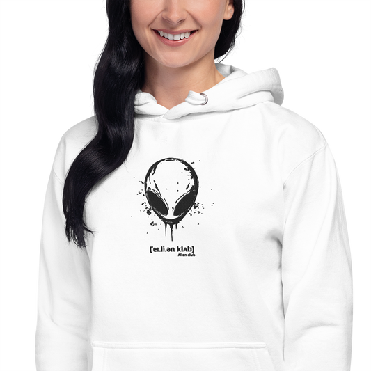 Signature Soft Hoodie - Alien club (broderi)