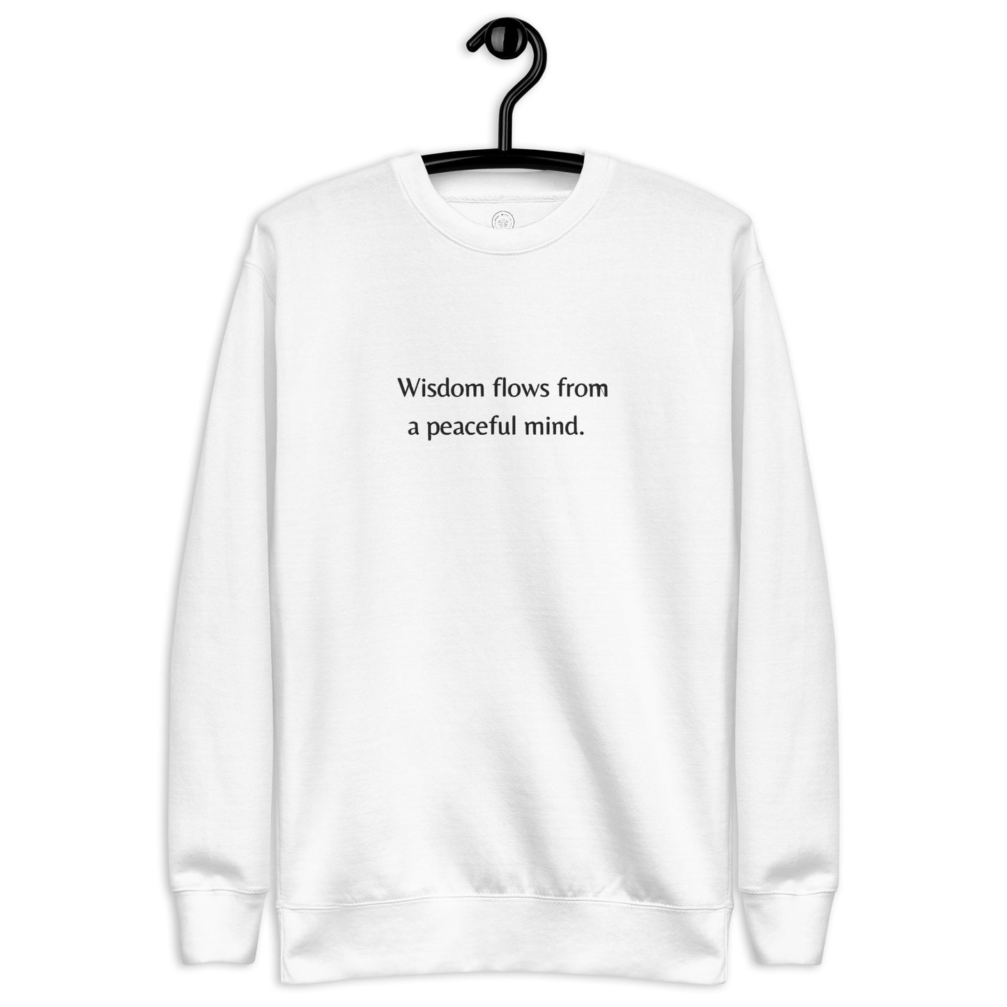 Sweatshirt- Wisdom flows (broderi)